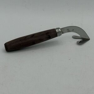 Vintage Mid Century Retro‎ Kitchen Tool Utensil Wooden Handle Peeler
